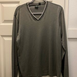 HUGO BOSS V NECK LONG SLEEVE